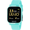 Orologio Smartwatch Unisex LiuJo Teen SWLJ029 Cinturino in Silicone Acquamarina Touch