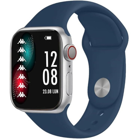 Orologio Smartwatch Uomo Kappa Prime KW-P009 Due Cinturini in Silicone Blu/Nero