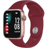 Orologio Smartwatch Uomo Kappa Prime KW-P008 Due Cinturini in Silicone Bordeaux e Nero
