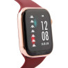Orologio Smartwatch Uomo Kappa Prime KW-P008 Due Cinturini in Silicone Bordeaux e Nero