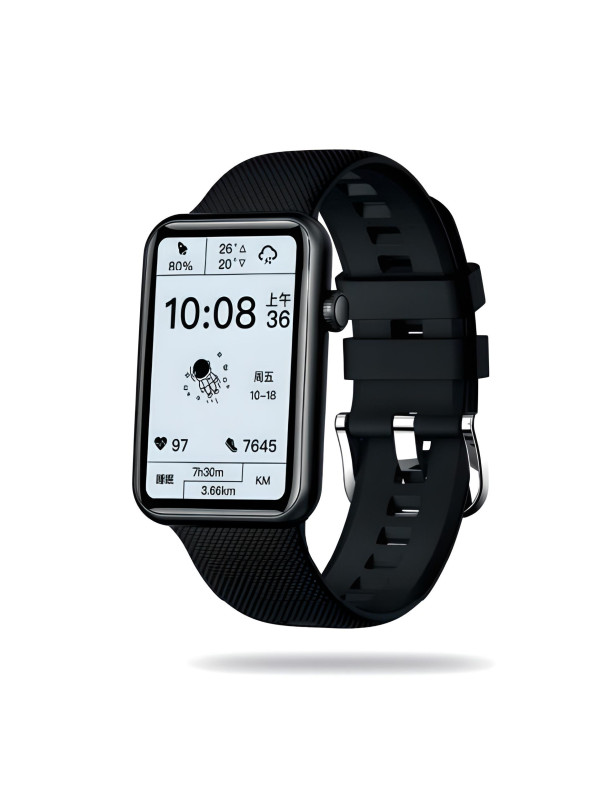 Orologio Smartwatch Unisex Paul Edward PE011A Paris in Silicone Nero
