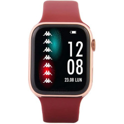 Orologio Smartwatch Uomo Kappa Prime KW-P008 Due Cinturini in Silicone Bordeaux e Nero