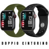 Orologio Smartwatch Uomo Kappa Prime KW-P006 Due Cinturini in Silicone Verde