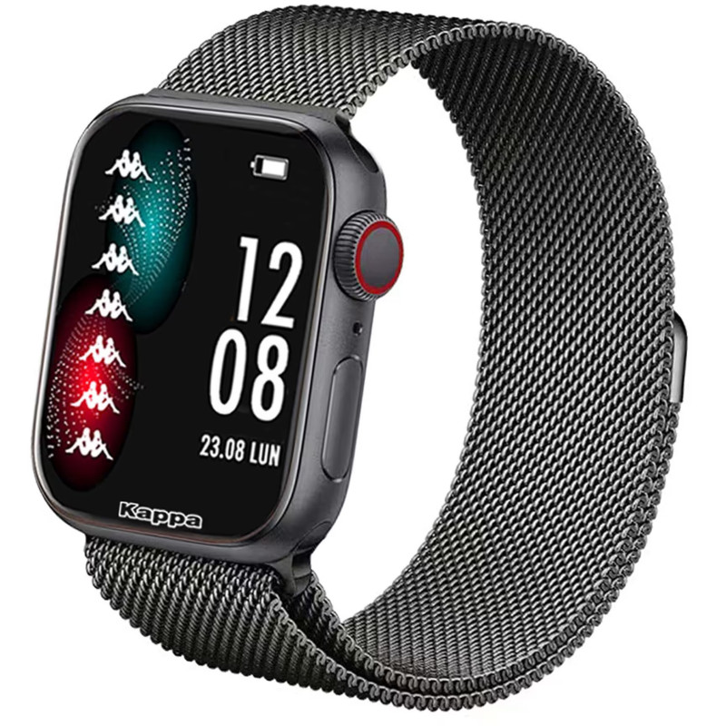 Orologio Smartwatch Uomo Kappa Prime KW-P002 in Acciaio Grigio Scuro Touch Orologio Smartwatch Uomo Kappa Prime KW-P002 in Acciaio Grigio Scuro Touch