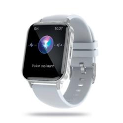 Orologio Smartwatch Unisex Paul Edward PE019F Cinturino in Silicone Grigio