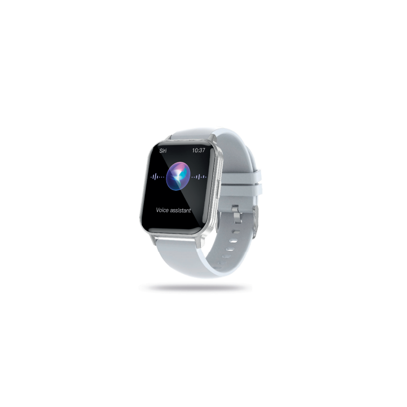 Orologio Smartwatch Unisex Paul Edward PE019F Cinturino in Silicone Grigio Orologio Smartwatch Unisex Paul Edward PE019F Cinturino in Silicone Grigio
