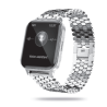 Orologio Smartwatch Unisex Paul Edward PE019L Cinturino in Acciaio Maglia Silver
