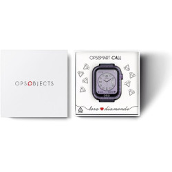 Orologio Smartwatch Donna Ops Objects Call Diamonds OPSSW-42 in Acciaio Viola Milano