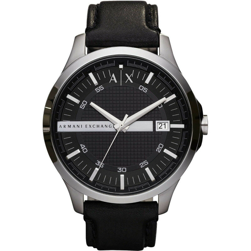 Orologio Solo Tempo Uomo Armani Exchange AX2101 Hampton 46mm Orologio Solo Tempo Uomo Armani Exchange AX2101 Hampton 46mm