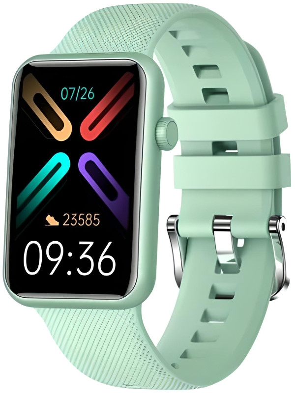Orologio Smartwatch Unisex Paul Edward PE011D Soft in Silicone Verde Chiaro