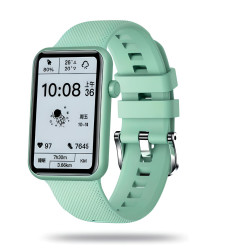 Orologio Smartwatch Unisex Paul Edward PE011D Soft in Silicone Verde Chiaro