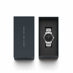 Watch Only Time Daniel Wellington Unisex Iconic Link DW00100204 Silver 36mm