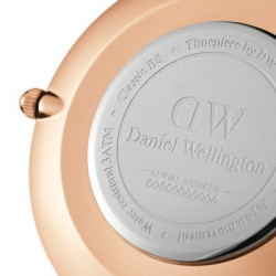 MEN'S WATCH COPPERY ONLY TIME THREE SPHERES DANIEL WELLINGTON DW00100305
