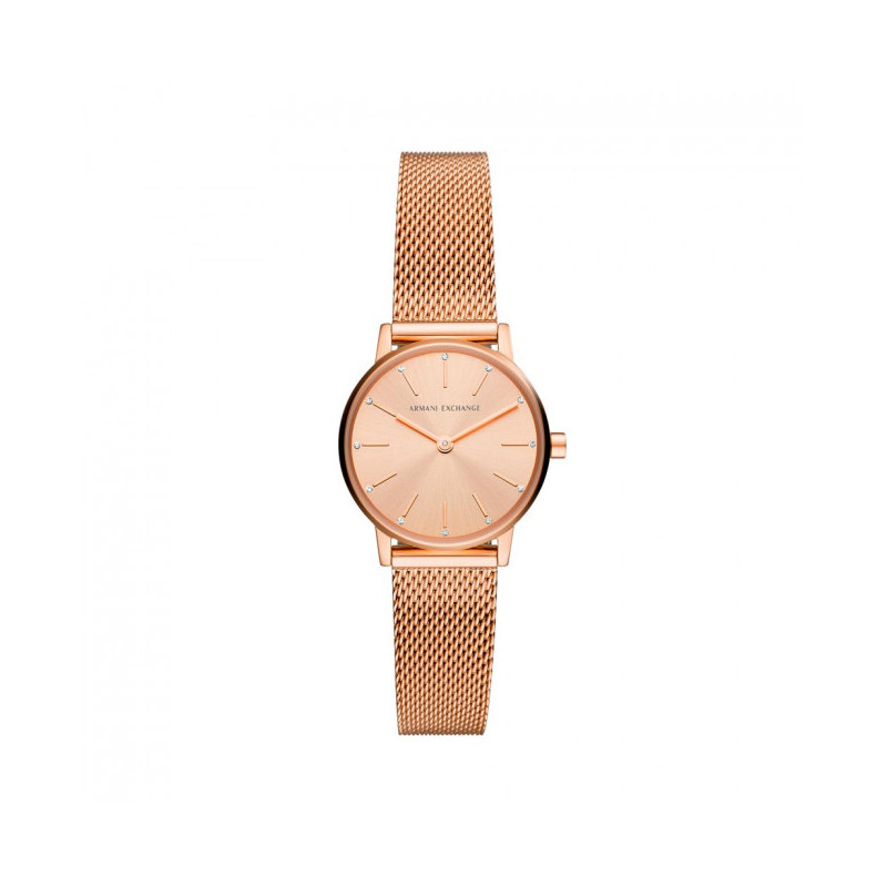 Orologio Donna solo tempo Armani AX5566 in Acciaio con Pvd Oro Rosa Orologio Donna solo tempo Armani AX5566 in Acciaio con Pvd Oro Rosa