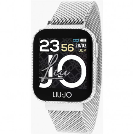 Orologio Smartwatch Donna LiuJo SWLJ010 Energy in Acciai Color Argento, Silver Originale