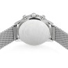Orologio Cronografo Uomo Guess W1310G1 in Acciaio Lucido Bracciale Maglia Milano