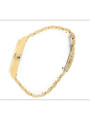Orologio Solo Tempo Uomo Guess GW0265G2 Connoisseur in Acciaio Colore Oro