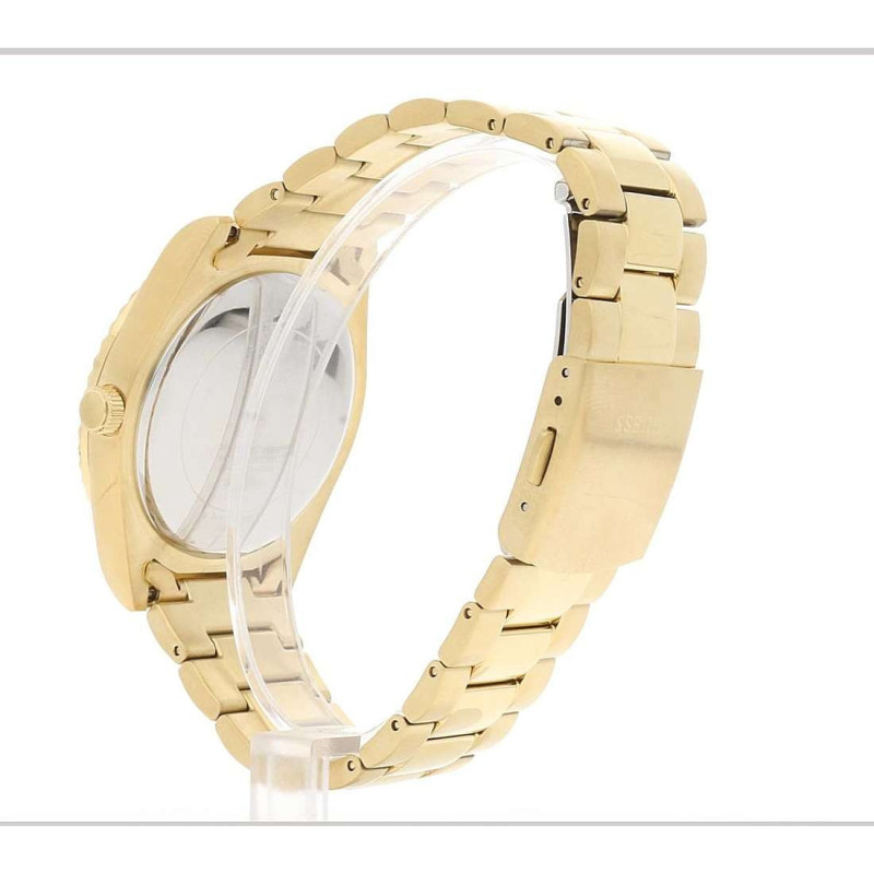 Orologio Solo Tempo Uomo Guess GW0265G2 Connoisseur in Acciaio Colore Oro