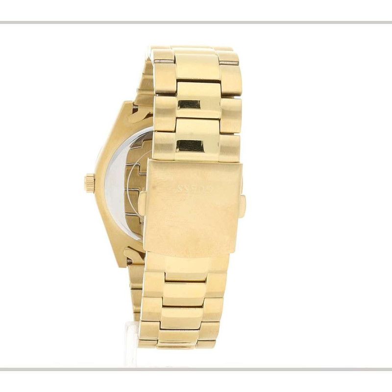 Men's Only Time Watch Guess GW0265G2 Connoisseur in gold color steel