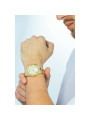 Orologio Solo Tempo Uomo Guess GW0265G2 Connoisseur in Acciaio Colore Oro