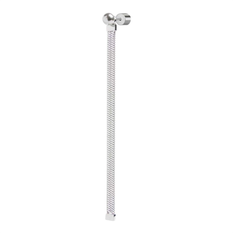 Orecchino pendente Marlù Vision donna acciaio con sfera e catena snake 33OR0055 Orecchino pendente Marlù Vision donna acciaio con sfera e catena snake 33OR0055