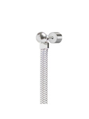 Orecchino pendente Marlù Vision donna acciaio con sfera e catena snake 33OR0055