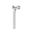 Orecchino pendente Marlù Vision donna acciaio con sfera e catena snake 33OR0055