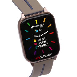 Orologio SmartWatch Uomo Superga Ink2 SW-STC020 Marrone e Blu