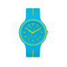 Orologio Solo Tempo Bambino Superga Junior STC044 in Silicone Azzurro