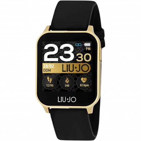Orologio Smartwatch Donna Liujo Energy SWLJ018 in Silicone Nero Touch