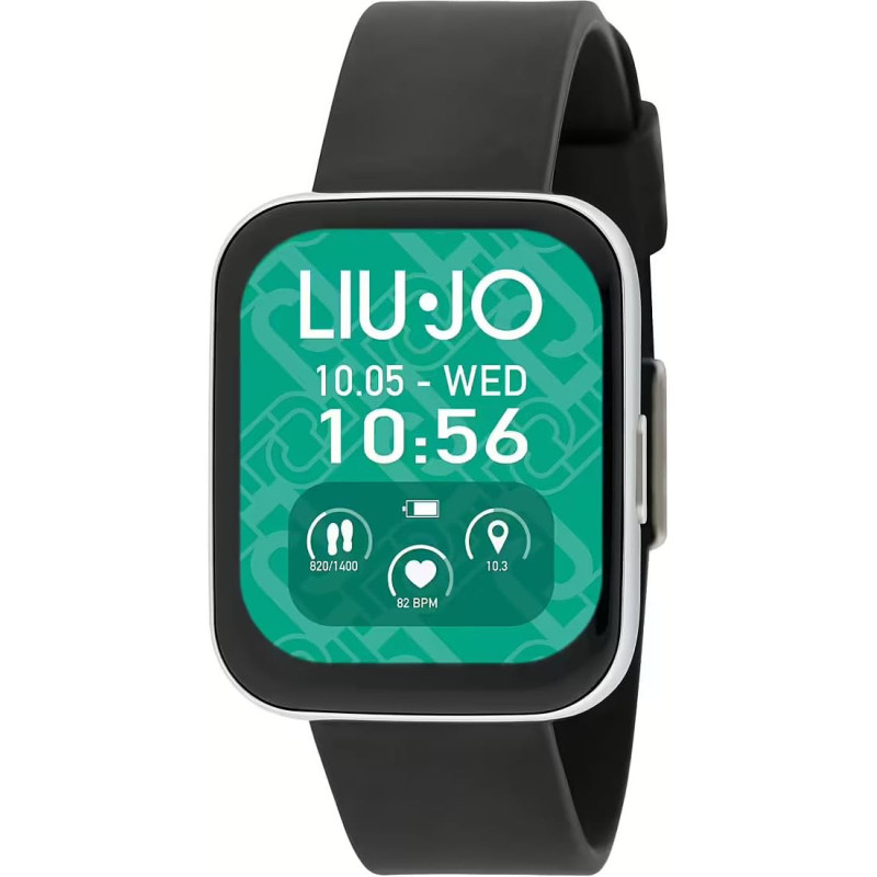 Orologio Smartwatch Donna Liujo SWLJ087 Luxury VOice Slim Silicone Nero Orologio Smartwatch Donna Liujo SWLJ087 Luxury VOice Slim Silicone Nero