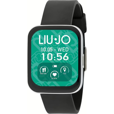 Orologio Smartwatch Donna Liujo SWLJ087 Luxury VOice Slim Silicone Nero