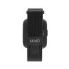 Orologio Donna Smartwatch Voice Slim Silver Liujo SWLJ082 in Acciaio Pvd Nero Touch