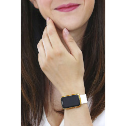 Orologio Smartwatch Donna LiuJo Fit SWLJ037 Cinturino in Silicone Colore Bianco