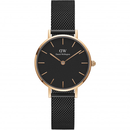 Orologio Solo Tempo Donna DANIEL WELLINGTON  Black Petite Ashfield Cassa 28 mm DW00100245