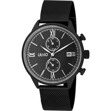 Orologio Cronografo Uomo LiuJo Evolve TLJ2126 in Acciaio Colore Nero 42mm