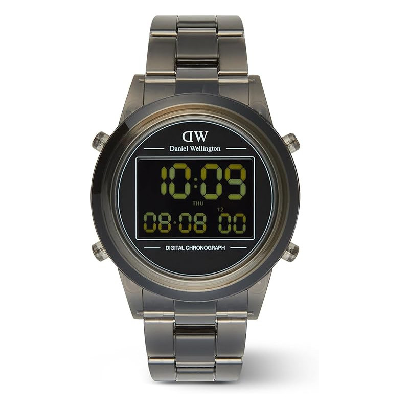 Orologio Smartwatch Uomo Daniel Wellington Retro Digital DW00100765 Acciaio Grey 42mm Orologio Smartwatch Uomo Daniel Wellington Retro Digital DW00100765 Acciaio Grey 42mm