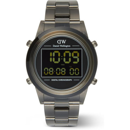 Orologio Smartwatch Uomo Daniel Wellington Retro Digital DW00100765 Acciaio Grey 42mm