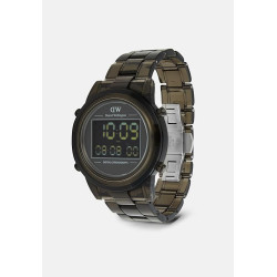 Orologio Smartwatch Uomo Daniel Wellington Retro Digital DW00100765 Acciaio Grey 42mm