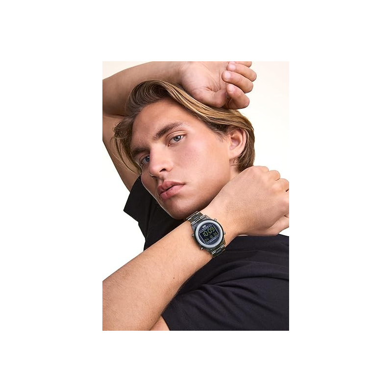 Orologio Unisex Daniel Wellington Retro Digital 42 mm DW00100768 Dark Green 40mm