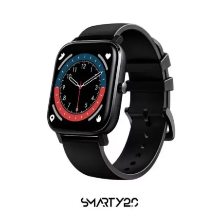 Orologio Smartwatch Uomo Smarty 2.0 SW098A Display Amoled Cintuirino Silicone Nero