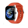 Orologio Smartwatch Uomo Smarty 2.0 SW098B Display Amoled Cintuirino Silicone Rosso