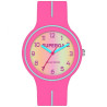 Girls' Superga Junior Watch Only Time STC133 in fuchsia silicone