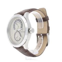 Orologio Solo Tempo Festina Uomo Retro F16573-9 Cinturino in Pelle Marrone 45mm