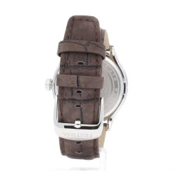 Orologio Solo Tempo Festina Uomo Retro F16573-9 Cinturino in Pelle Marrone 45mm