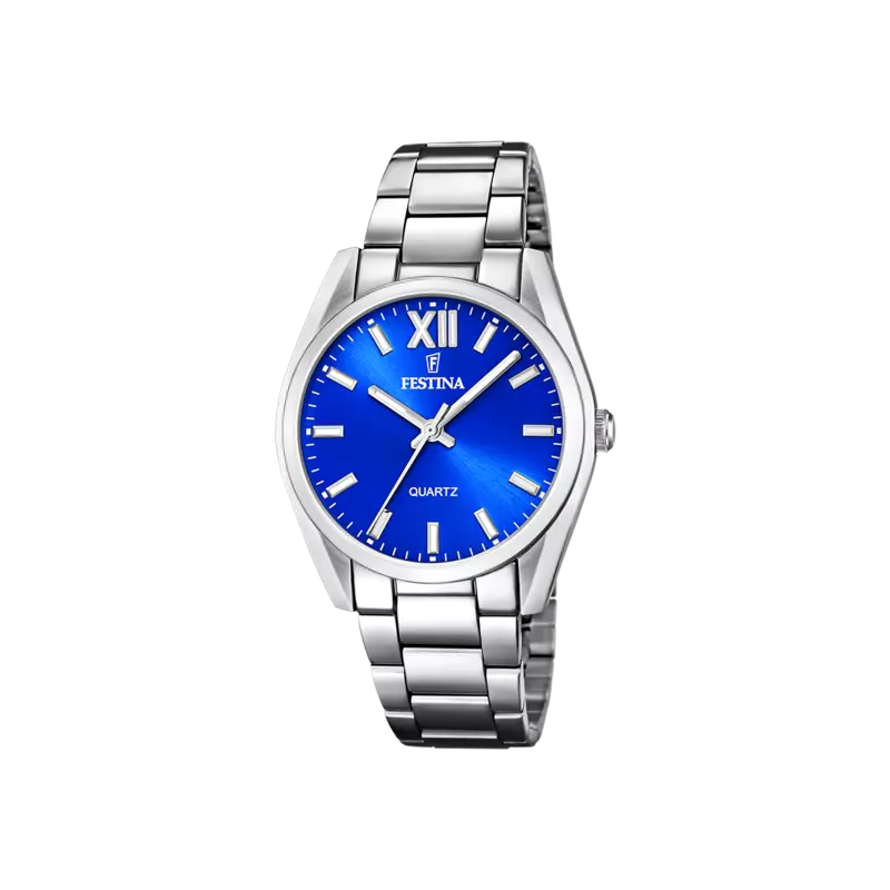 Orologio Solo Tempo Donna Festina Allegria F20622/I in Acciaio Silver e Blu Orologio Solo Tempo Donna Festina Allegria F20622/I in Acciaio Silver e Blu