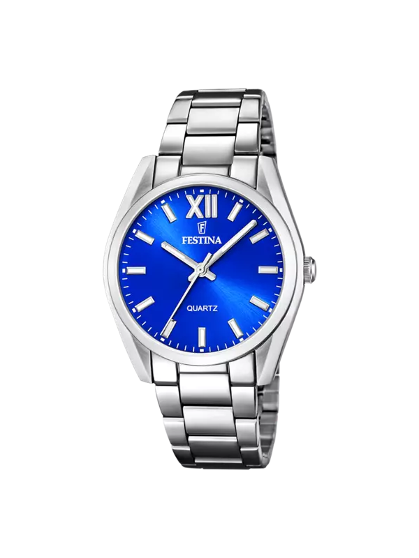 Orologio Solo Tempo Donna Festina Allegria F20622/I in Acciaio Silver e Blu