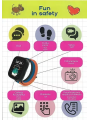 Orologio Smartwatch Bambini Smarty 2.0 SW100A Cinturino Arcobaleno Gps