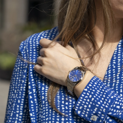 Orologio Solo Tempo Donna Festina Allegria F20622/I in Acciaio Silver e Blu