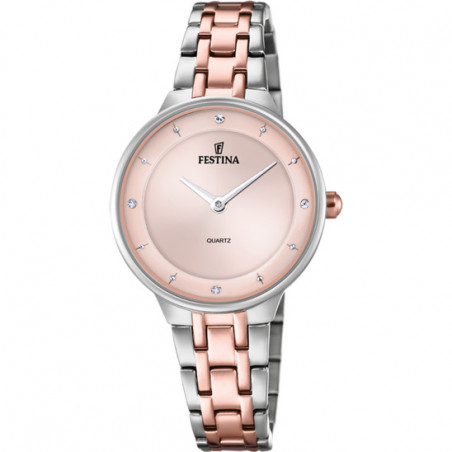 Orologio Donna Festina Mademoiselle F20626/2 in Acciaio Silver e Rosa 31mm